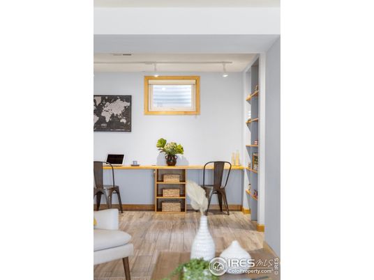 Home Office, Interior, Water, Wood Texture Flooring
