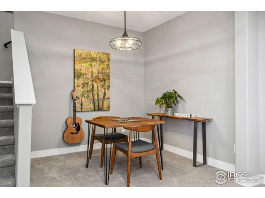 Dining room, Interior, Pendant Lights