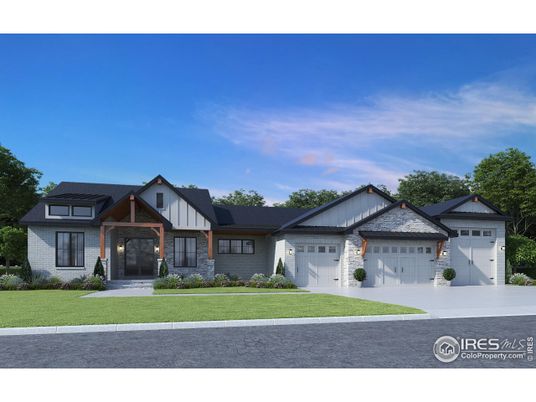 Attached, Detached Garage, Exterior, Facade, Farmhouse
