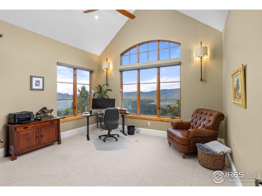 Home Office, Interior, Recessed Lighting