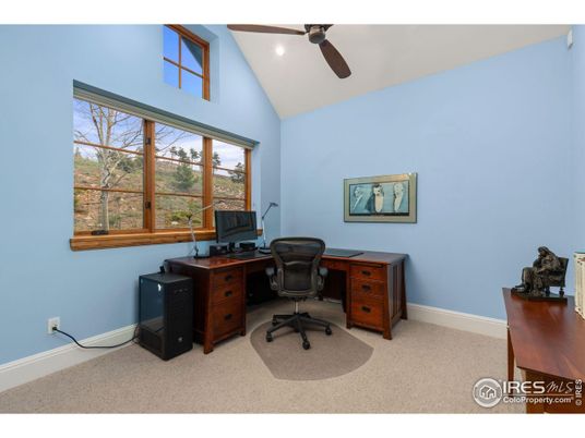 Home Office, Interior, Recessed Lighting