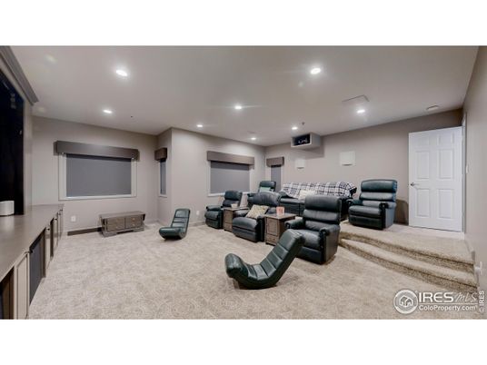 Interior, Recessed Lighting, Theatre Room
