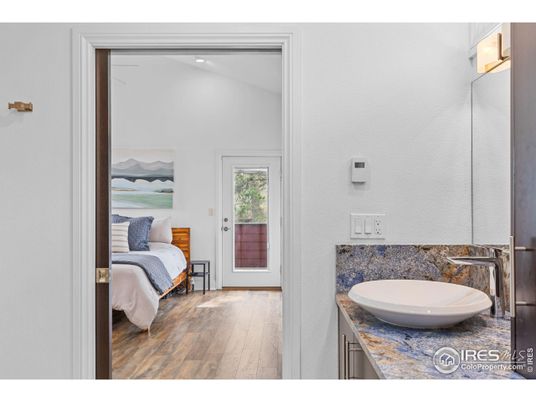 Bathroom, Bedroom, Interior, Recessed Lighting, Wood Texture Flooring