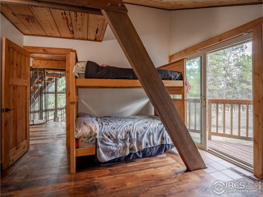 Bedroom, Interior, Wooden Beams, Wooden Ceilings, Wood Texture Flooring