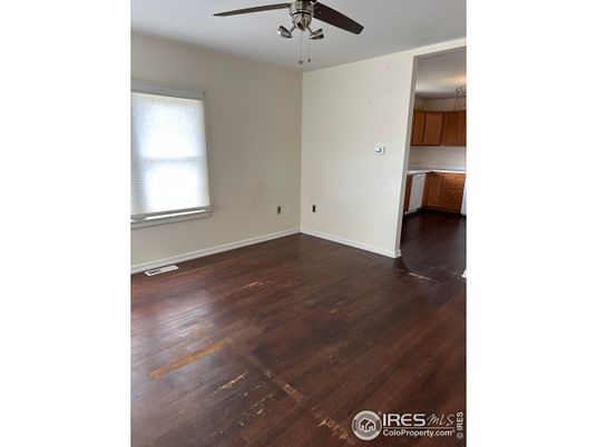 Empty room, Interior, Kitchen, Wood Texture Flooring