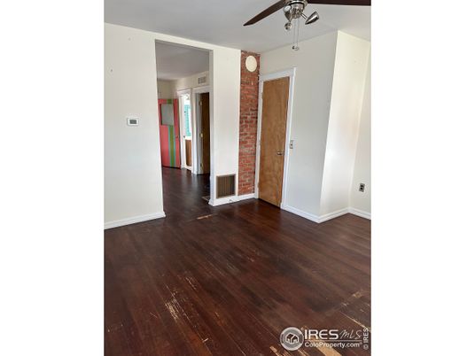 Empty room, Interior, Wood Texture Flooring