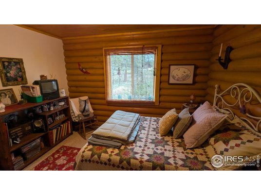 Bedroom, Interior, Wooden Walls