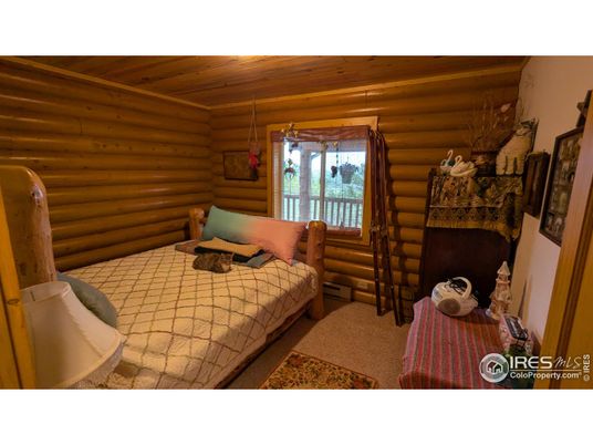 Bedroom, Interior, Wooden Ceilings, Wooden Walls
