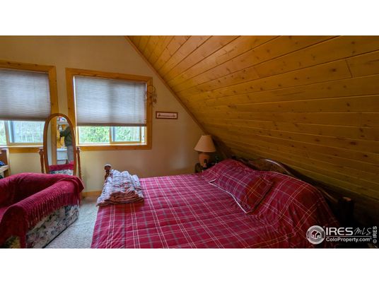 Bedroom, Interior, Wooden Ceilings