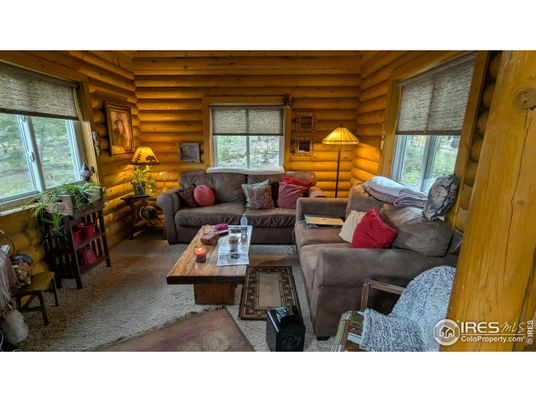 Interior, Living room, Wooden Walls