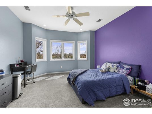 Bedroom, Home Office, Interior, Recessed Lighting