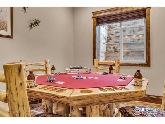 Game Room, Interior, Wood Texture Flooring