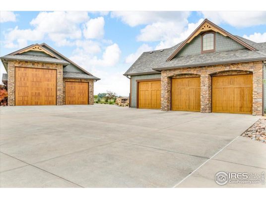 Attached, Detached Garage, Exterior, Facade, Brick Traditional
