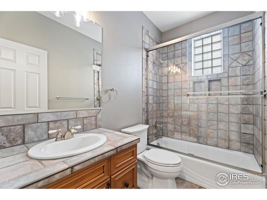 Bathroom, Glass Shower, Interior, Tile Countertops