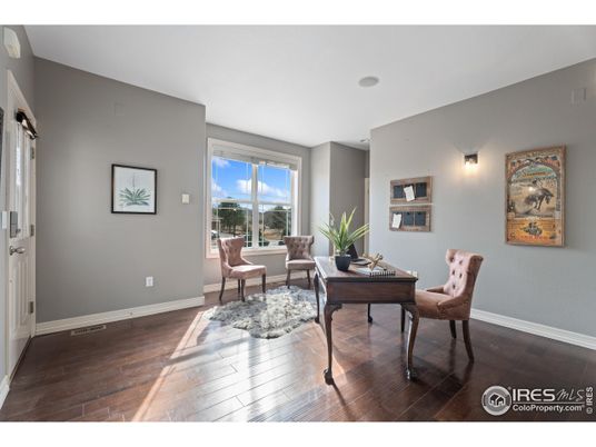 Home Office, Interior, Wood Texture Flooring