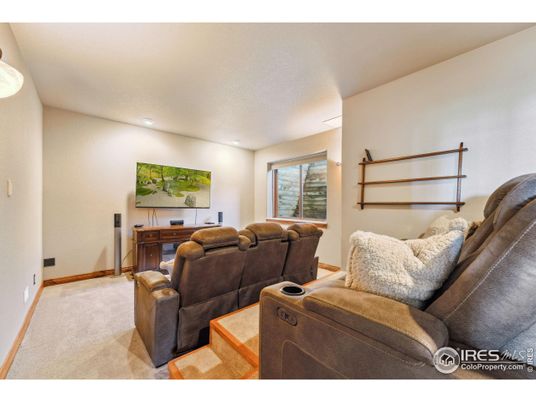 Home Theatre Room, Interior, Recessed Lighting, Theatre Room