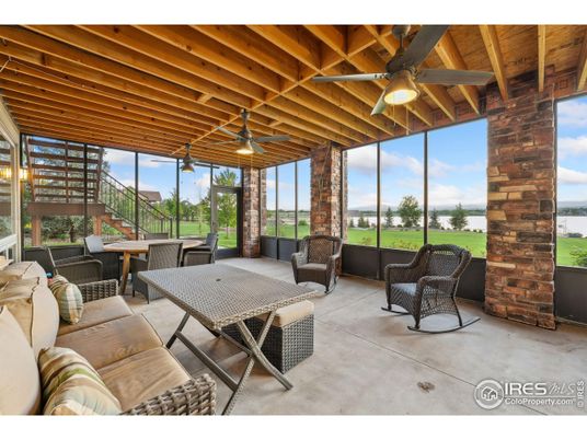 Interior, Sun Room, Wooden Beams, Wooden Ceilings