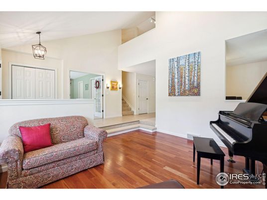Interior, Pendant Lights, Piano, Wood Texture Flooring