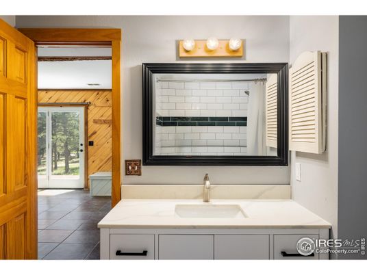 Bathroom, Interior, Wooden Walls