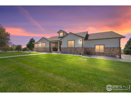 Attached, Backyard, Exterior, Facade, Brick Facade, Farmhouse