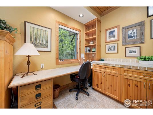 Home Office, Interior, Recessed Lighting