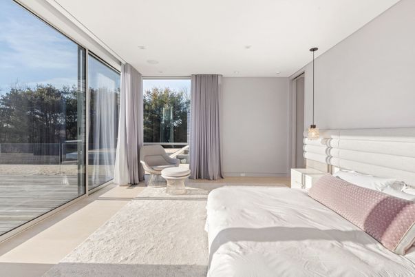 Bedroom, Interior, Pendant Lights, Recessed Lighting