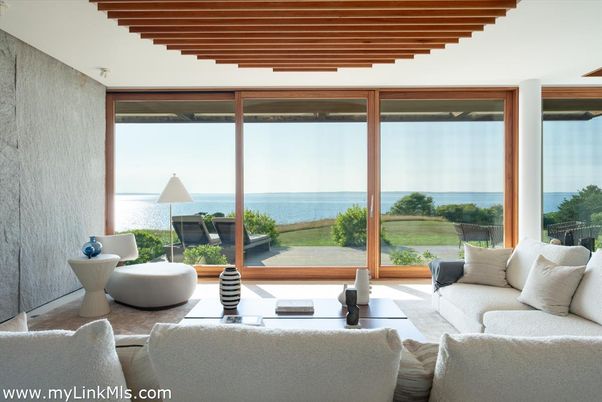 Interior, Living room, Water, Wooden Beams