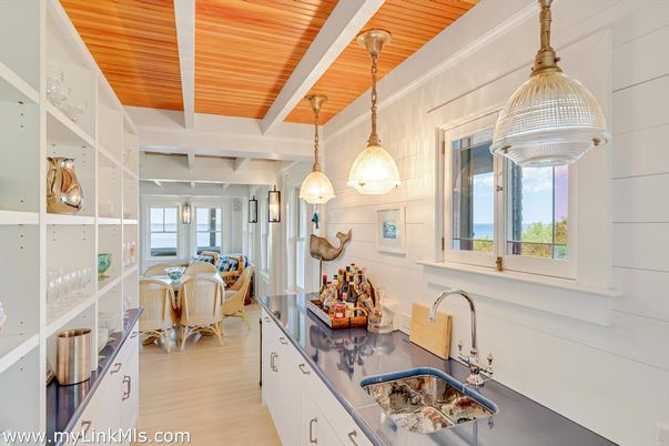 Dining room, Interior, Pendant Lights, Wooden Ceilings, Wood Texture Flooring