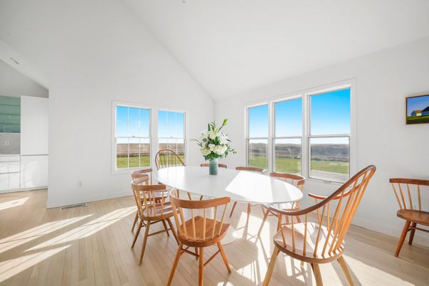 Dining room, Interior, Wood Texture Flooring