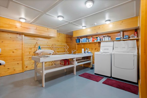 Interior, Utility Closets, Washer, Wooden Walls