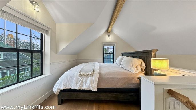 Bedroom, Interior, Wooden Beams, Wood Texture Flooring