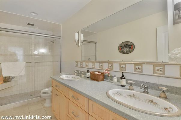 Bathroom, Dual Sink Vanities, Glass Shower, Interior
