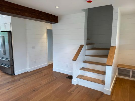 Interior, Recessed Lighting, Wood Texture Flooring
