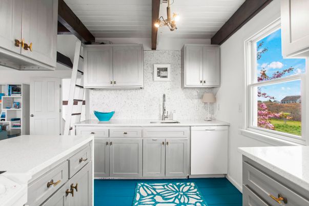 Interior, Kitchen, Wooden Beams