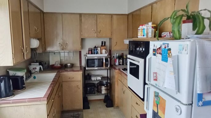 Interior, Kitchen, Tile Countertops