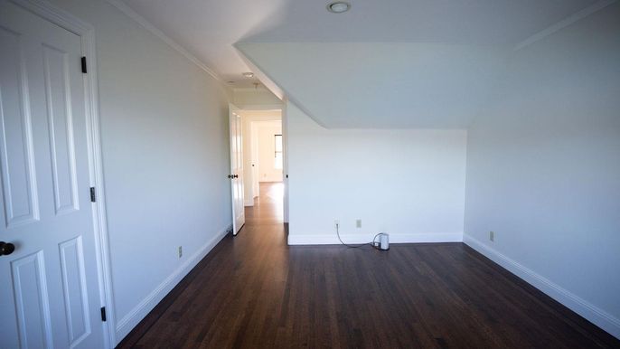 Empty room, Interior, Wood Texture Flooring