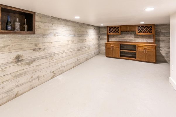 Interior, Recessed Lighting, Wooden Walls