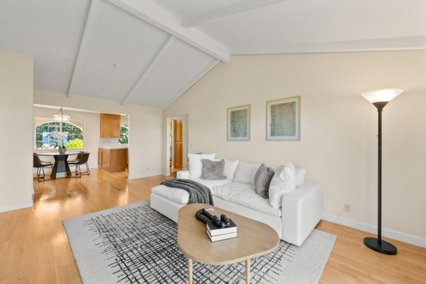 Dining room, Interior, Kitchen, Living room, Wood Texture Flooring