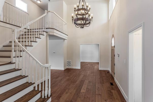 Chandelier, Interior, Wood Texture Flooring