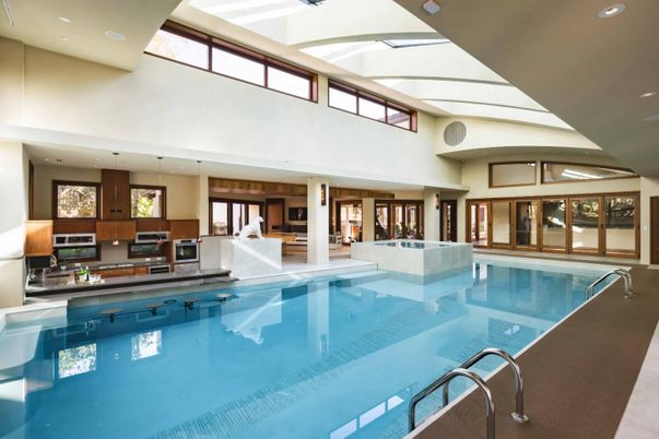 Interior, Pool, Recessed Lighting