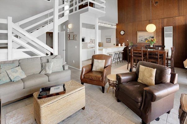 Dining room, Interior, Living room, Pendant Lights, Wooden Walls