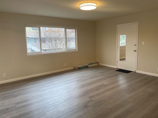 Empty room, Interior, Wood Texture Flooring
