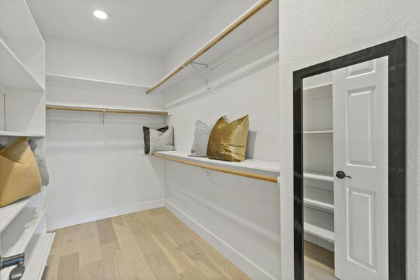Interior, Recessed Lighting, Walk-in Closets, Wood Texture Flooring