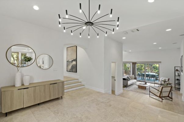 Interior, Living room, Pendant Lights, Recessed Lighting