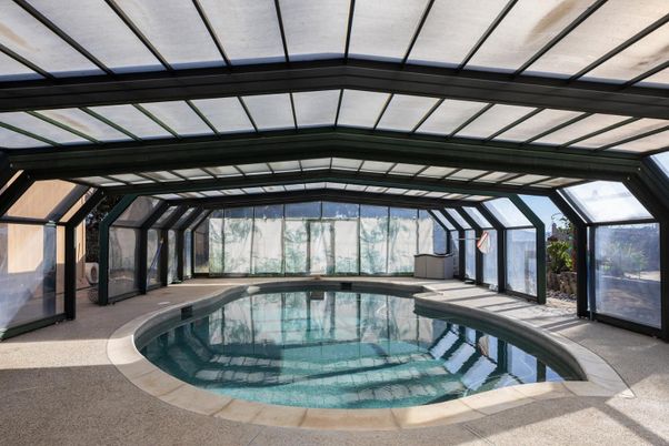 Glass Ceilings, Interior, Pool, Sun Room