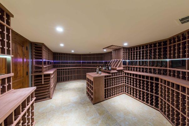 Interior, Recessed Lighting, Wine Storage