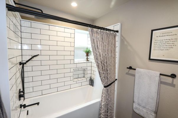 Bathroom, Interior, Recessed Lighting