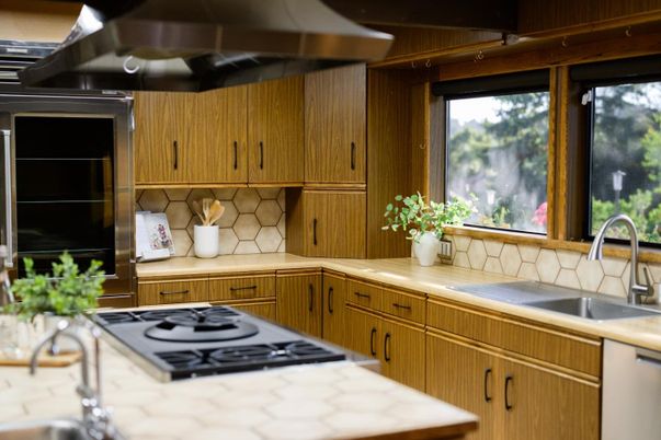 Interior, Kitchen, Stainless Steel Appliances