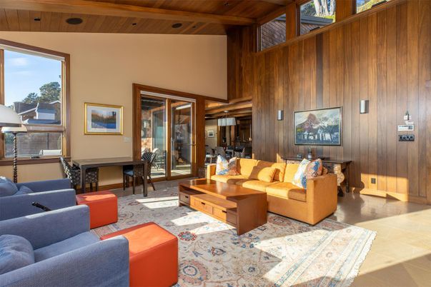 Dining room, Interior, Living room, Wooden Ceilings, Wooden Walls