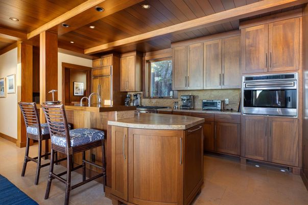 Interior, Kitchen, Recessed Lighting, Wooden Beams, Wooden Ceilings